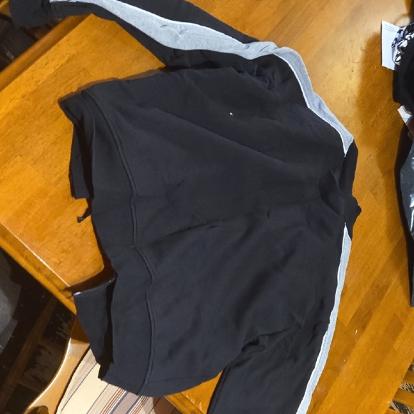 Black Zip-Up Hoodie with Embroidered Logo - Picture 4 of 4